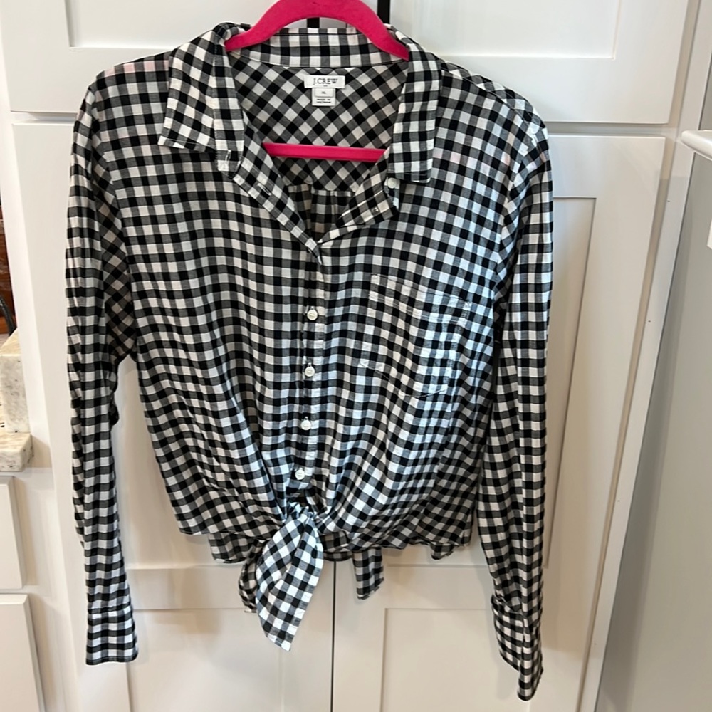 J. Crew cotton blouse